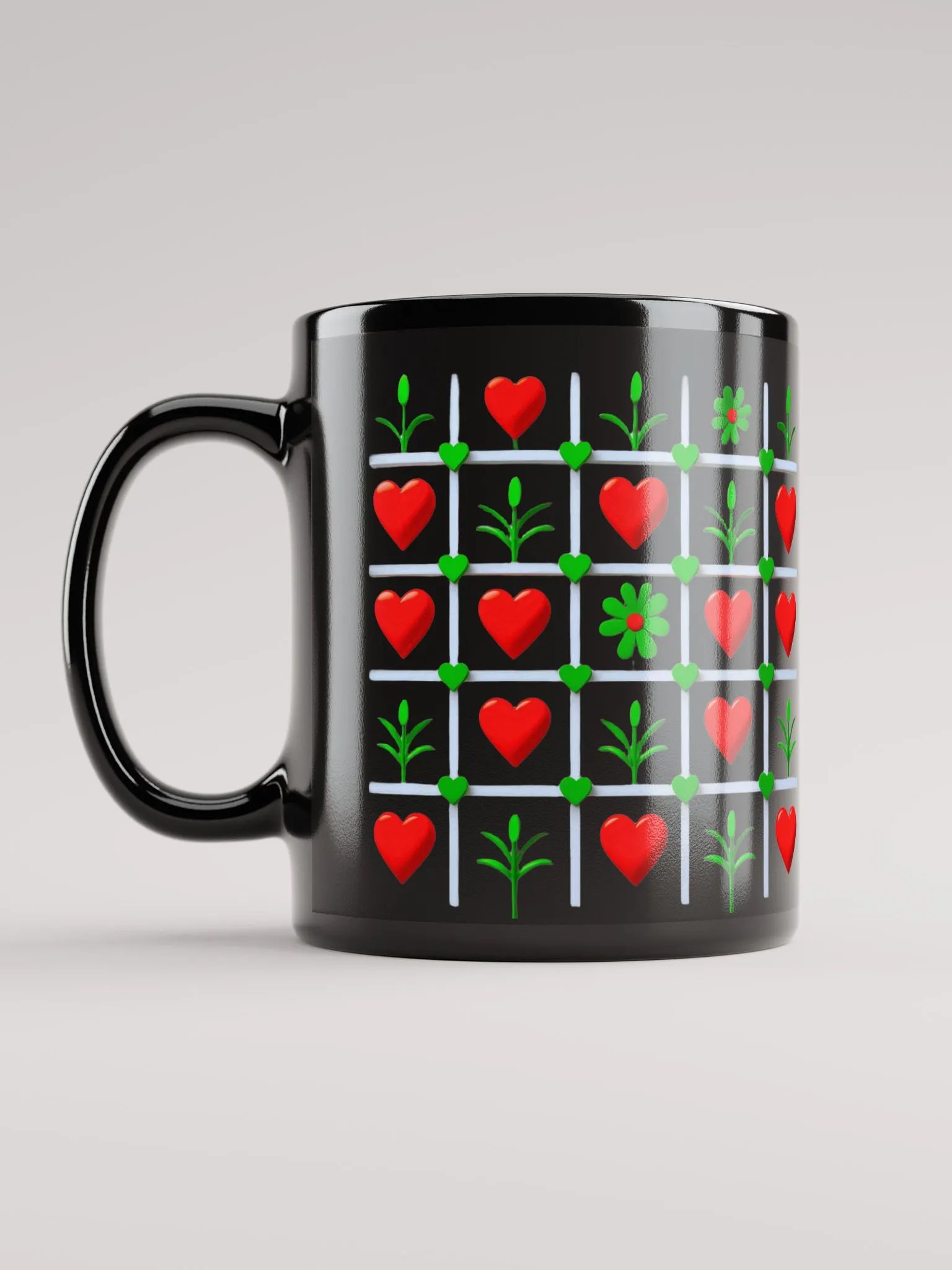 Botanical Love Grid Mug product image (4)