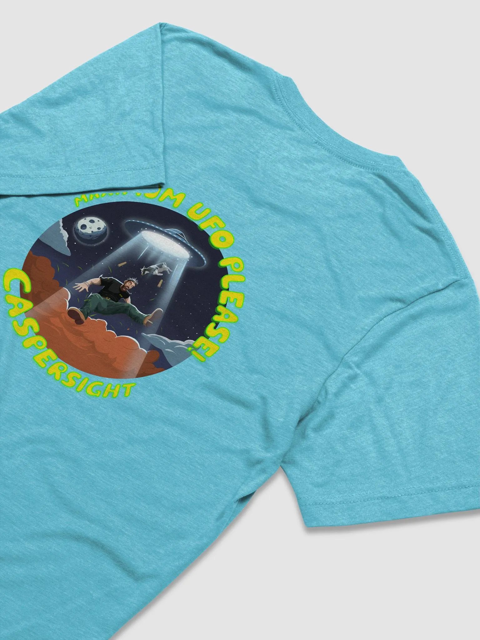 Child Friendly Maximum UFO Abduction T-Shirt product image (4)
