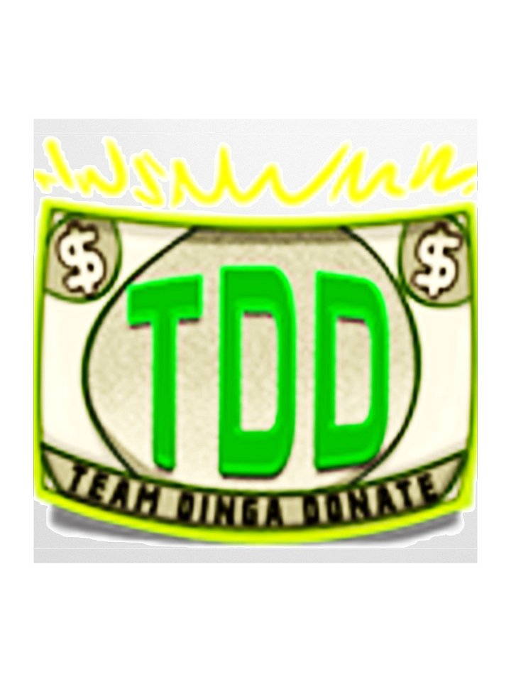 TheOnlyDingaDollar Twitch Emote Sticker product image (2)