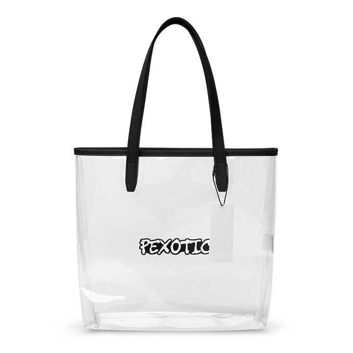 Pexotic Text Clear Tote Bag product image (1)