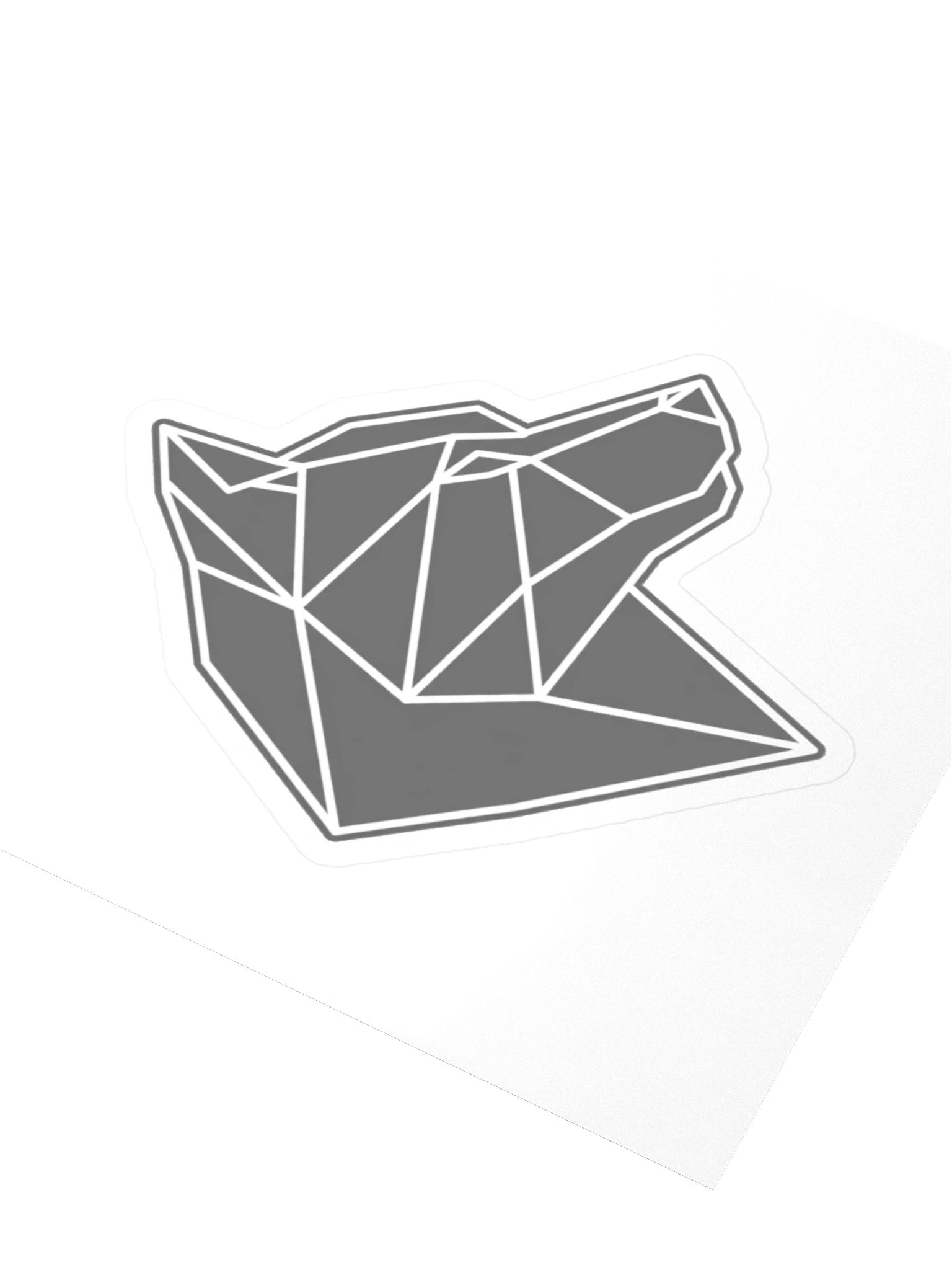 Minimal Wolf Sticker product image (9)