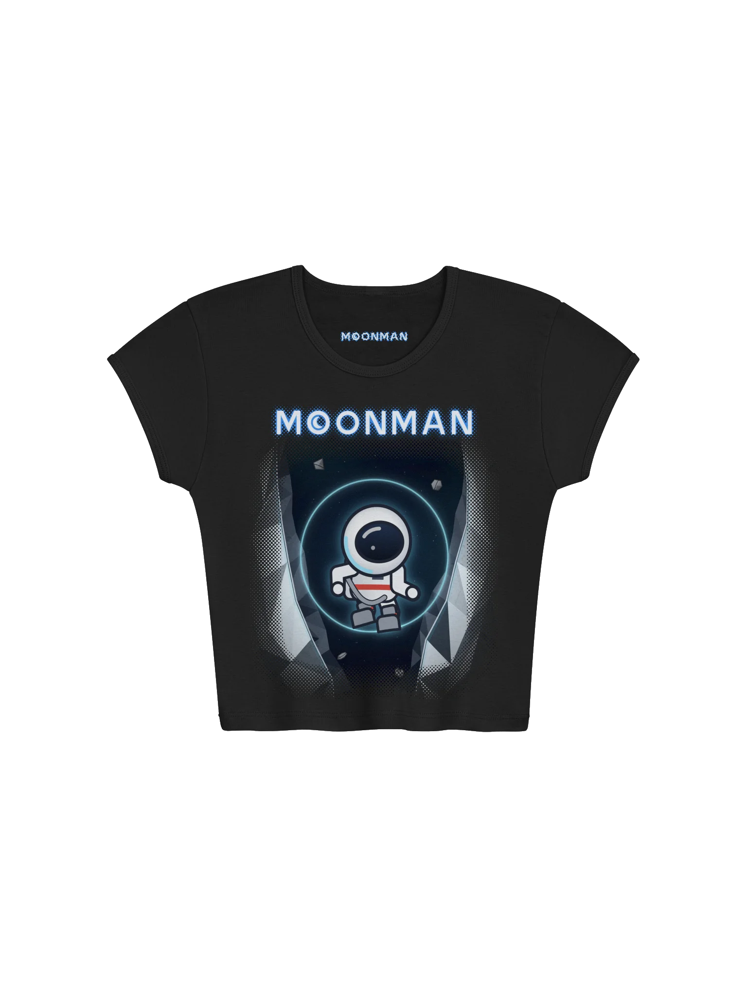 MoonMan Baby Tee, Classic Red Gameplay Front product image (1)