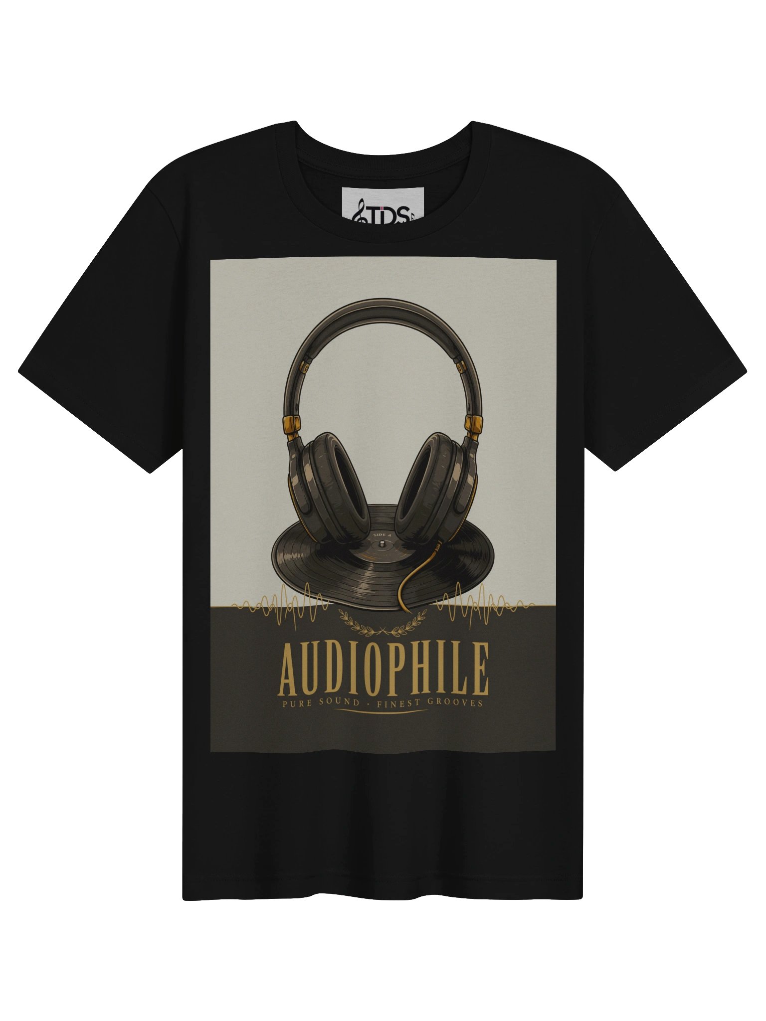 Audiophile Vinyl Groove Tee product image (3)