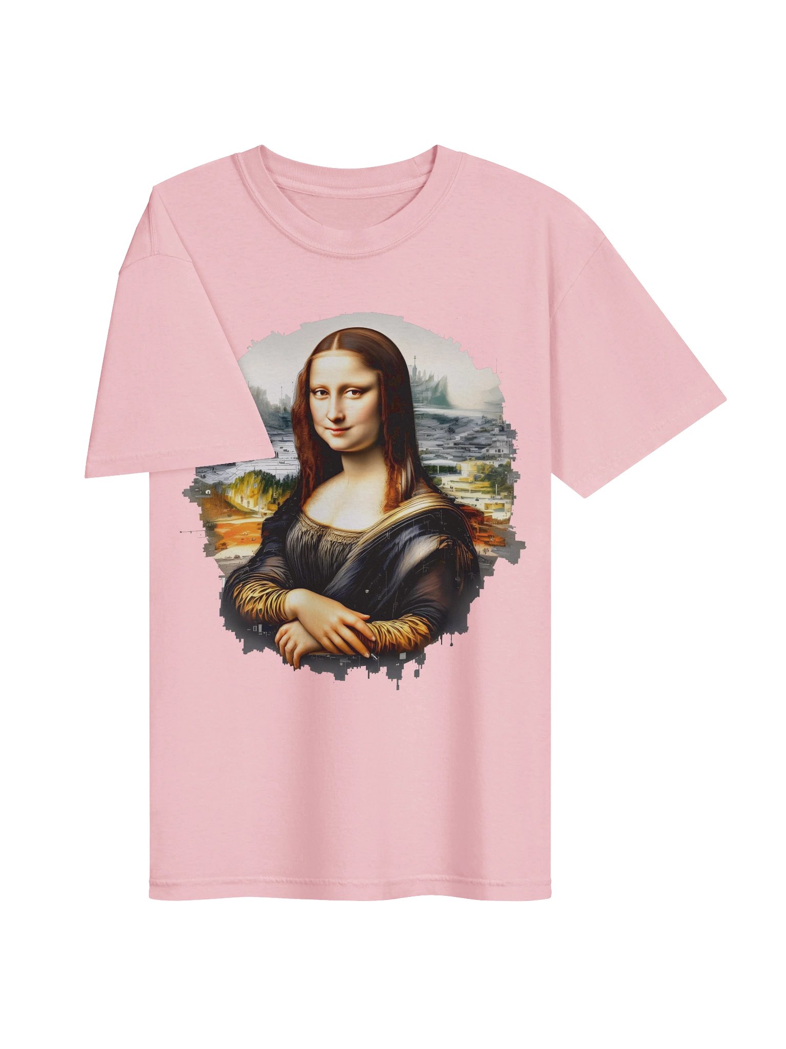 Surreal Mona Lisa Graphic Tee product image (59)