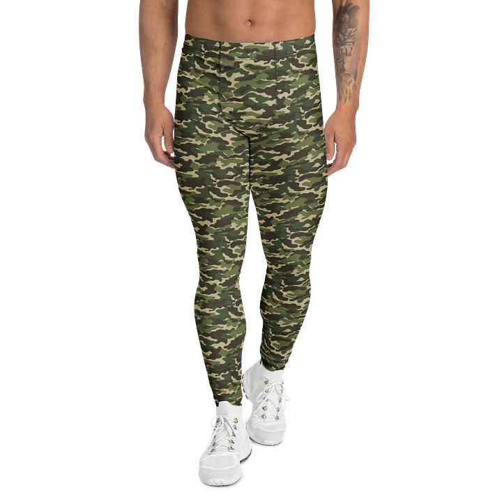 Comfortable Men’s Camo Leggings for Outdoor Wear product image (1)