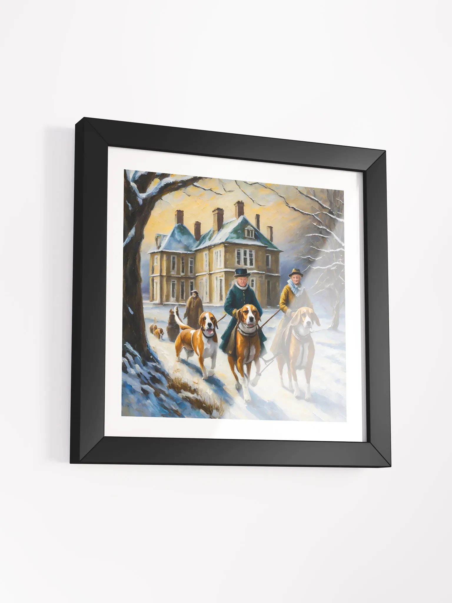 Winter Stroll - Framed Matte Poster product image (37)