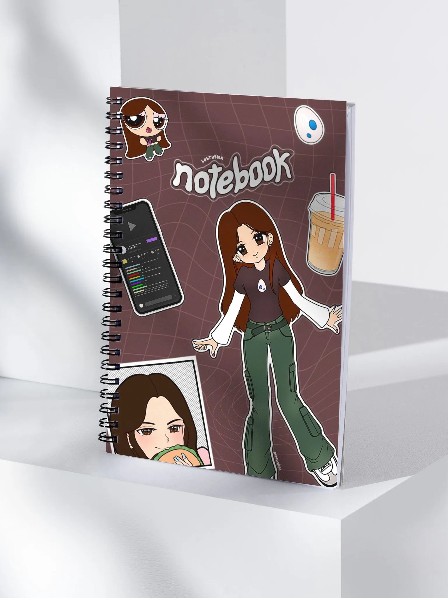 Losthena Notebook - Let's be friends! [HenaY2K Set] product image (4)