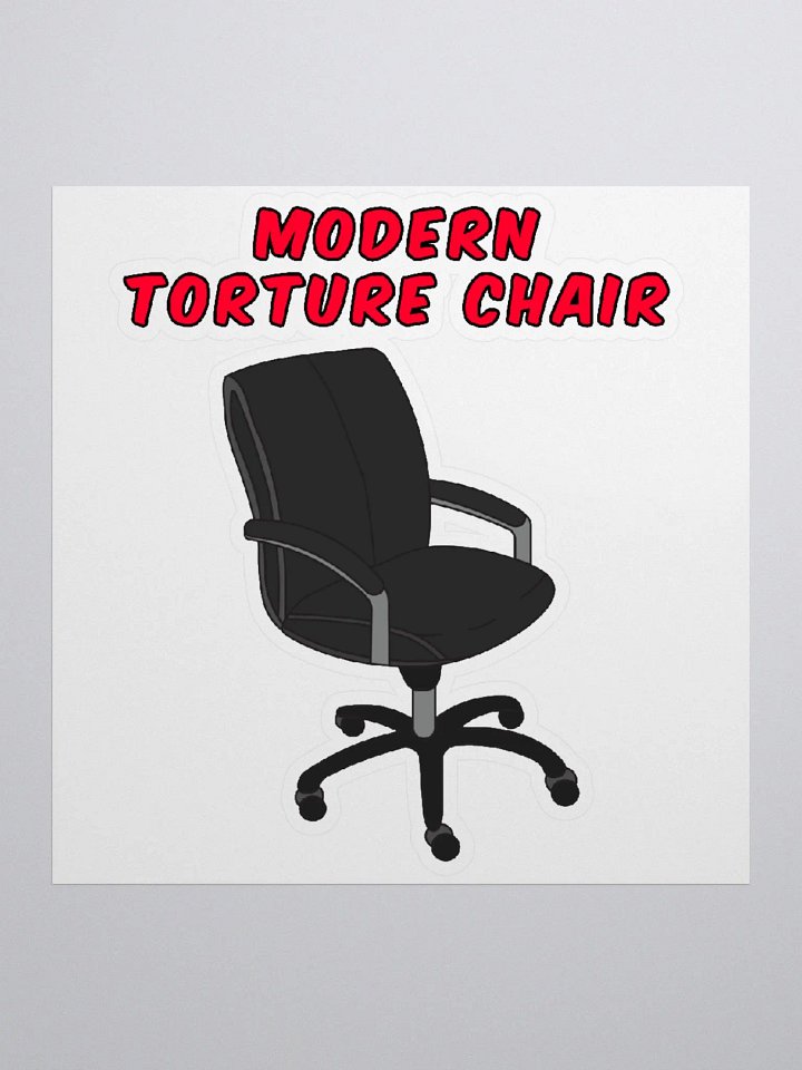 Torture Chair Sticker product image (1)