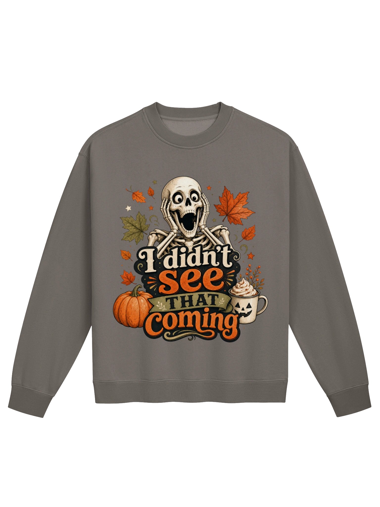 I Didn't See That Coming Skeleton Crewneck product image (1)