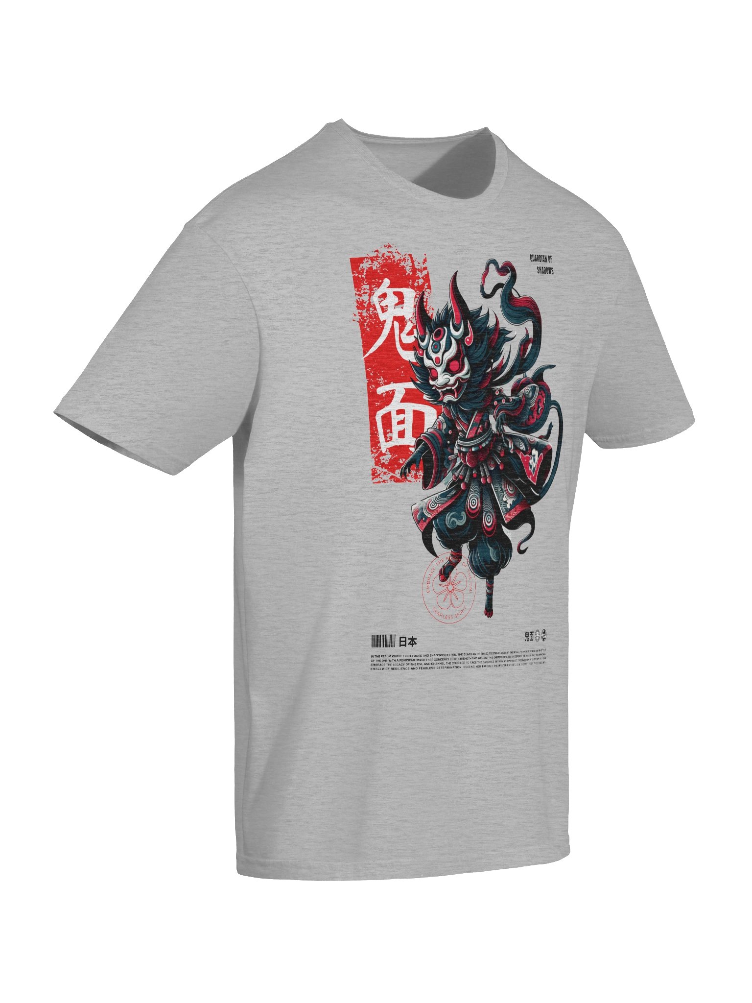 Guardian of Shadows Oni T-Shirt - Gildan Softstyle product image (7)