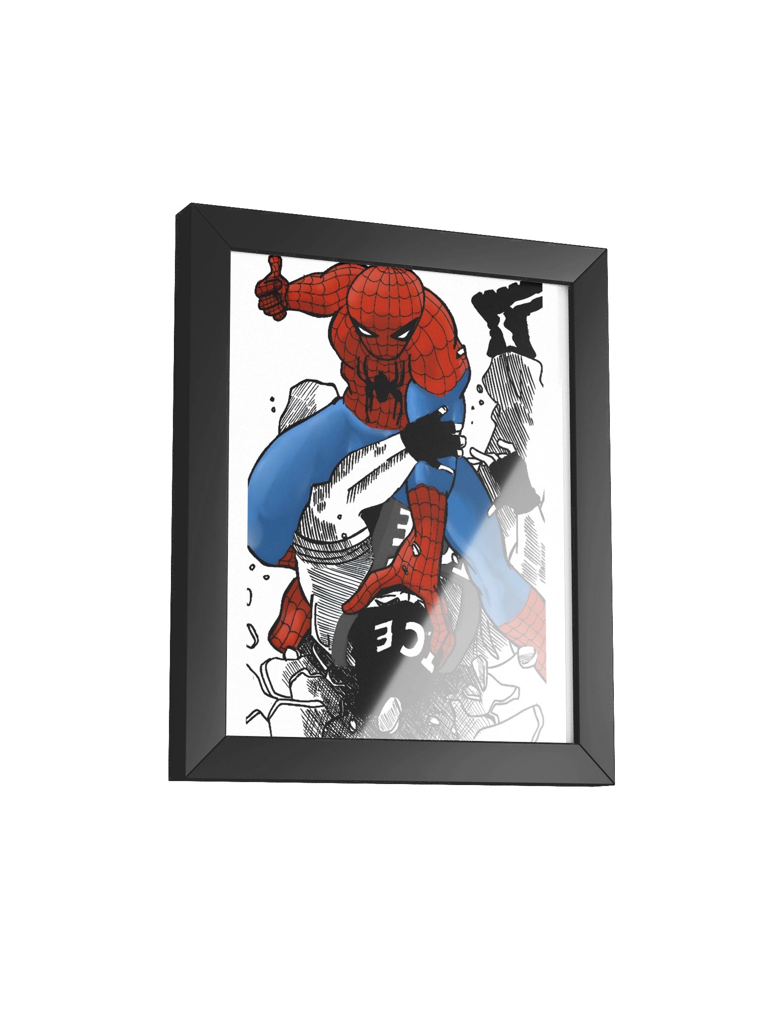 Keeping the Neighborhood Friendly- Peter Parker Version (Framed) product image (12)