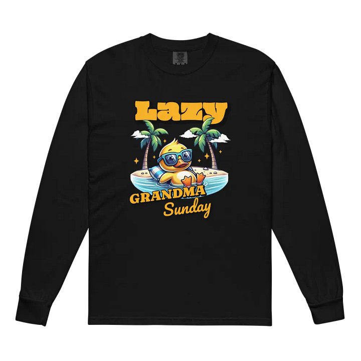 Grandma Tropical Duck Long Sleeve Shirt product image (2)