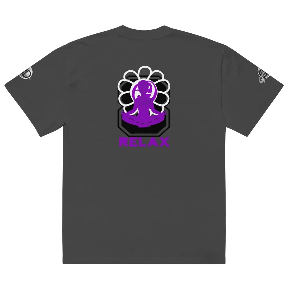 Zen Harmony Purple | Oversized Tee product image (6)