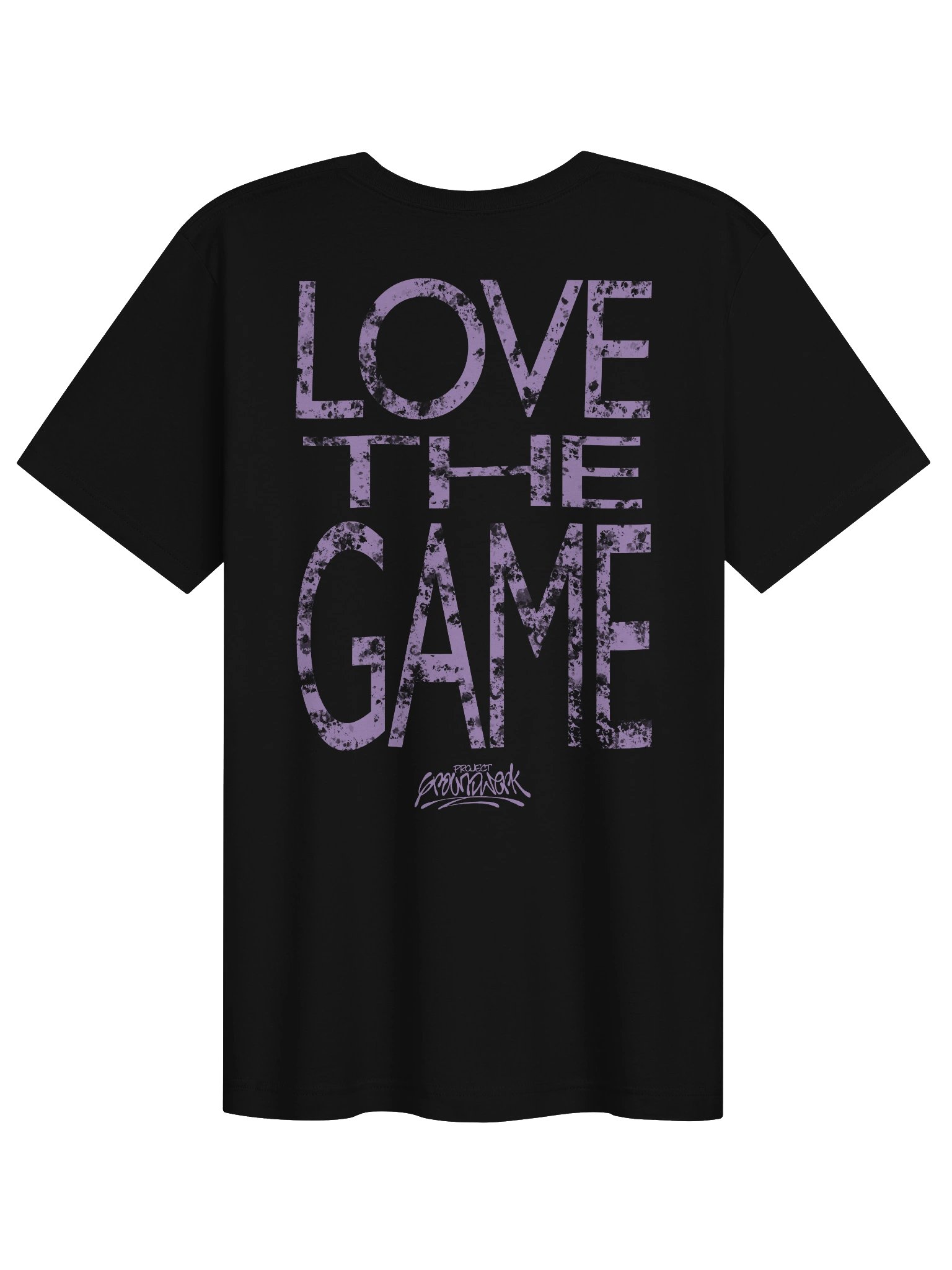 Love the Game Violet Adult (Front/Back) Unisex T-Shirt product image (1)