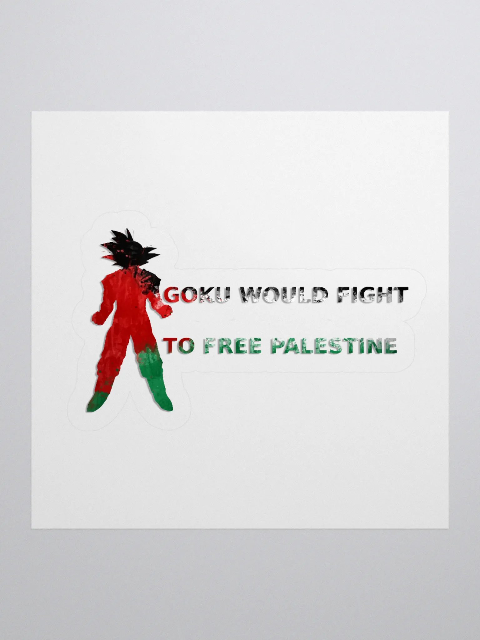 Goku Would Fight For Palestine product image (2)