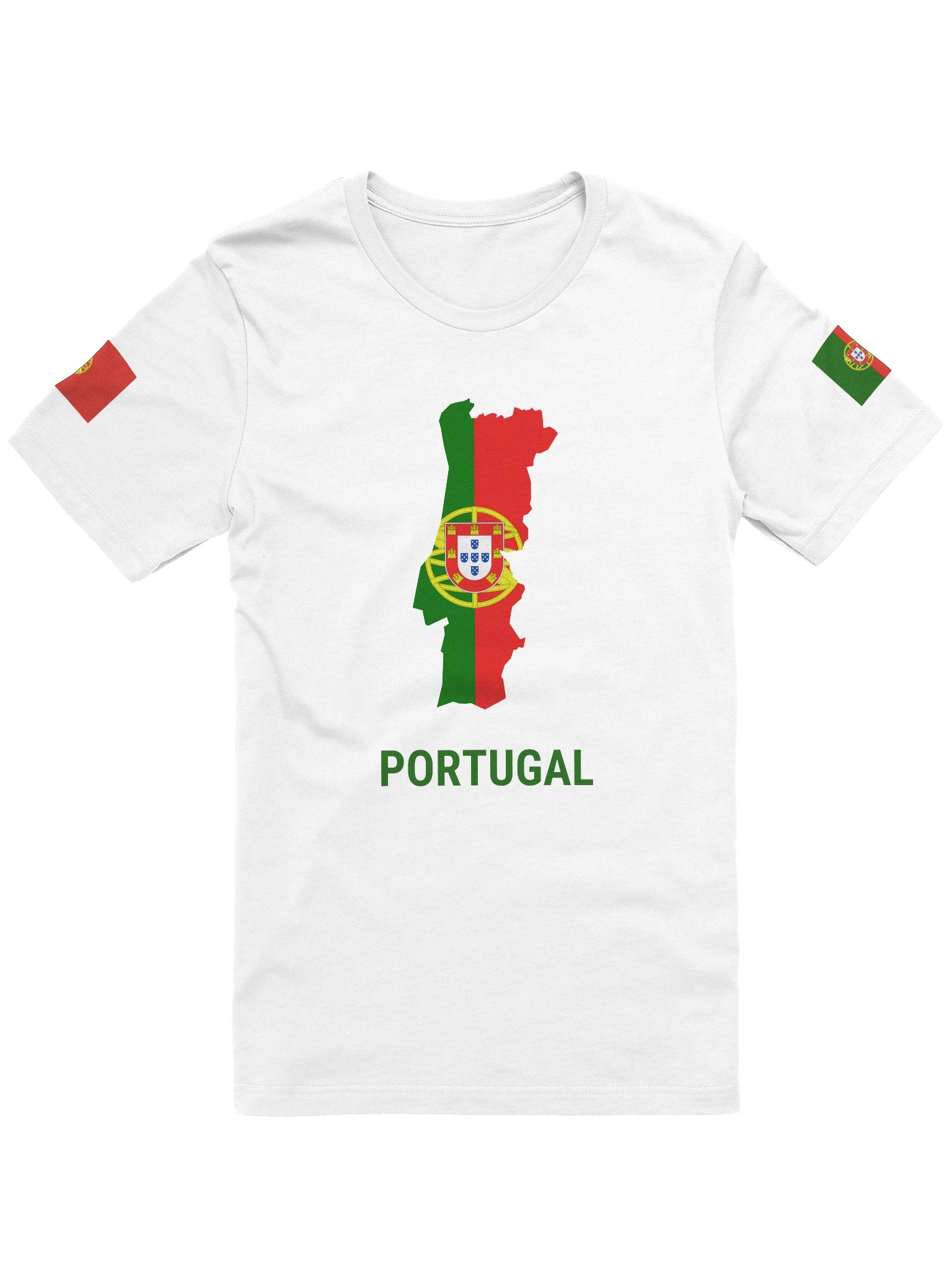Portugal 2026 World Cup Flag T-Shirt - Supporter Edition - Canada-USA-Mexico Championship Kit product image (3)