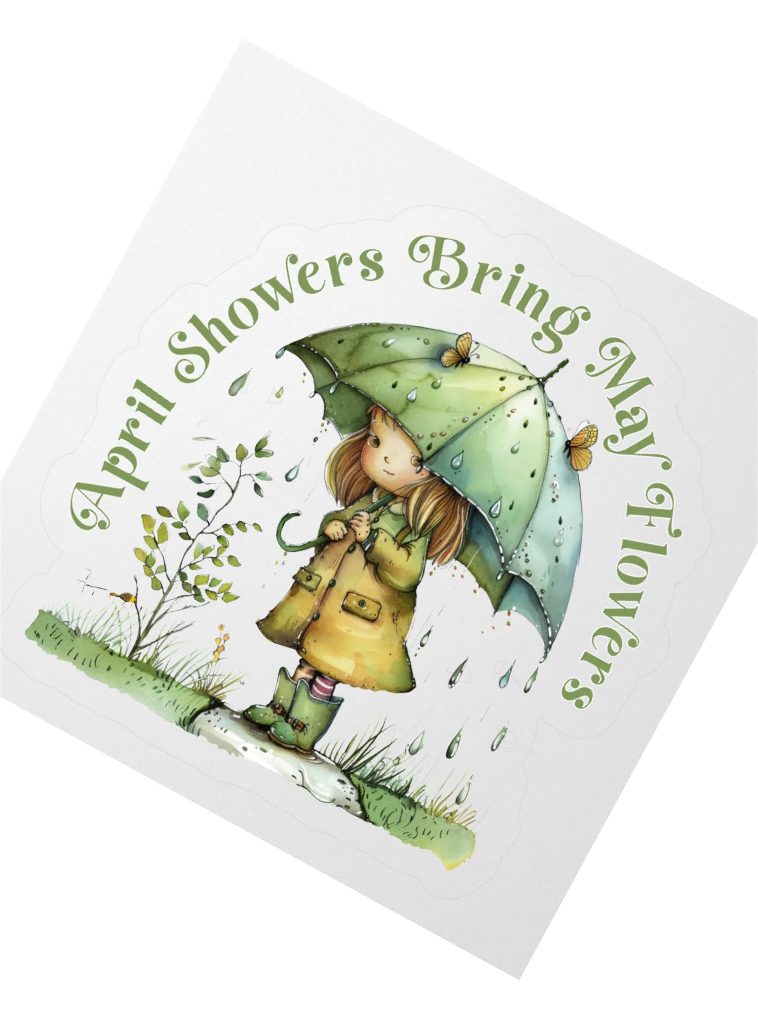 April Showers Bring May Flowers Sticker Set product image (6)