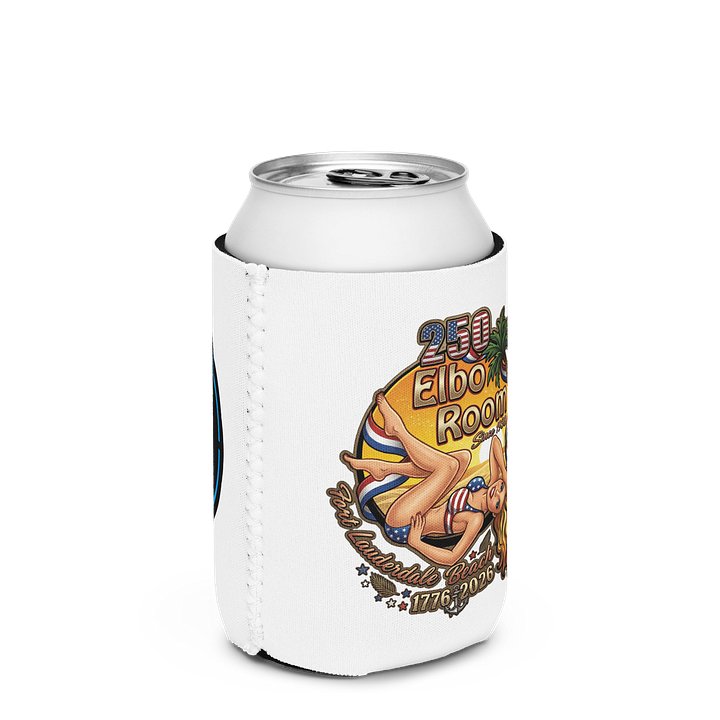 Elbo Room America 250 Merchandise Pin-Up Can Coozie | 1776–2026 Edition product image (3)
