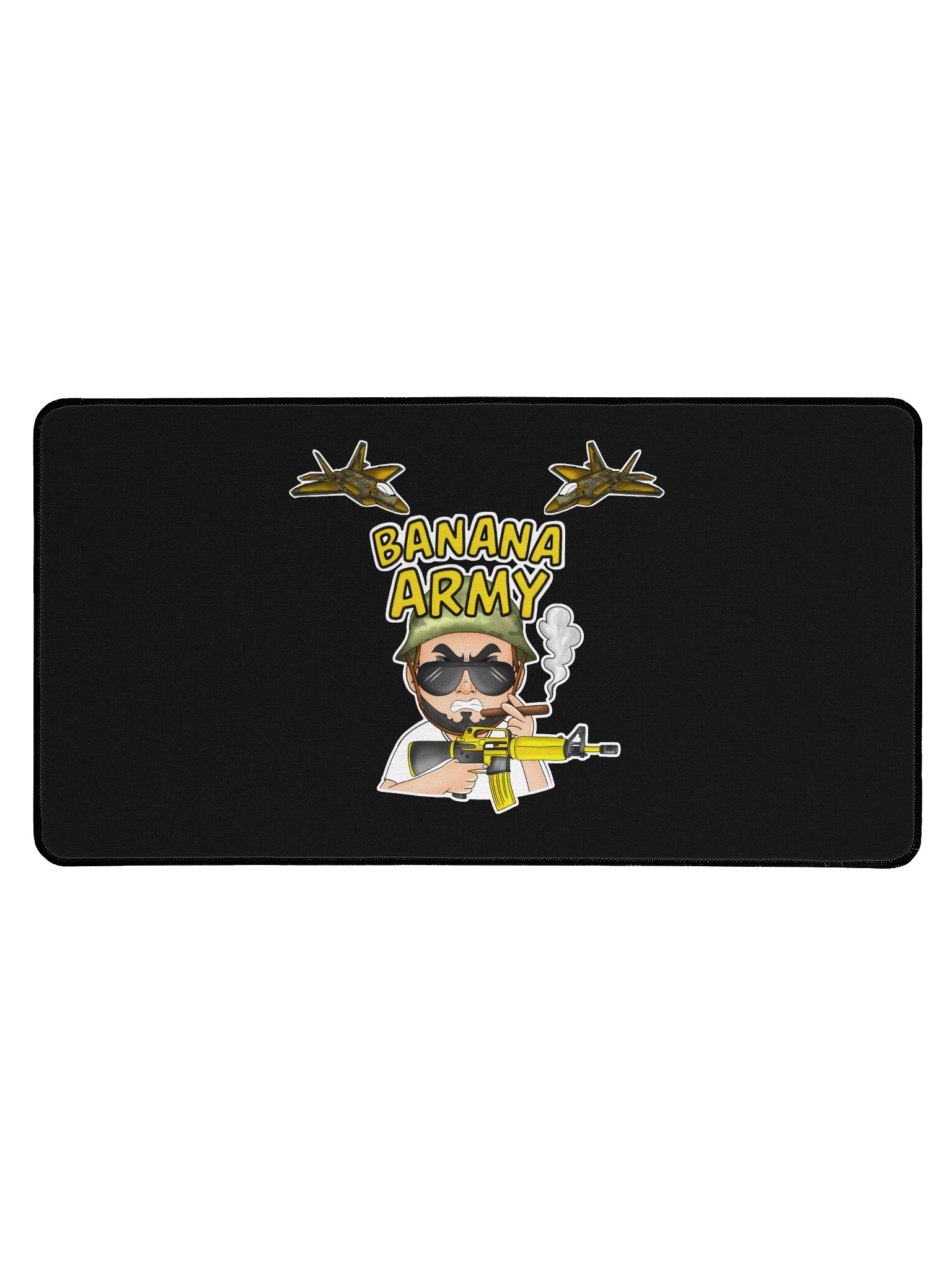 Banana Army Desk Mat product image (1)