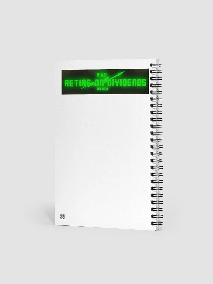 Retire on Dividends Notepad product image (2)
