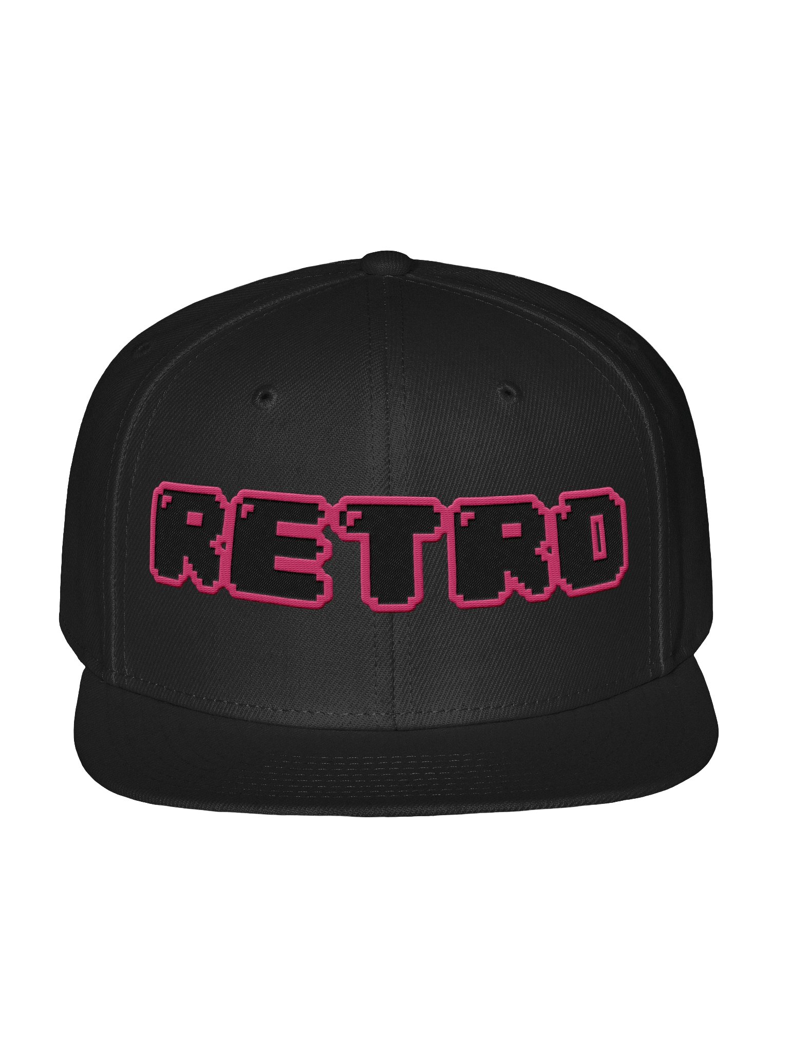 Pixel Retro "Pink" Snapback Cap product image (1)