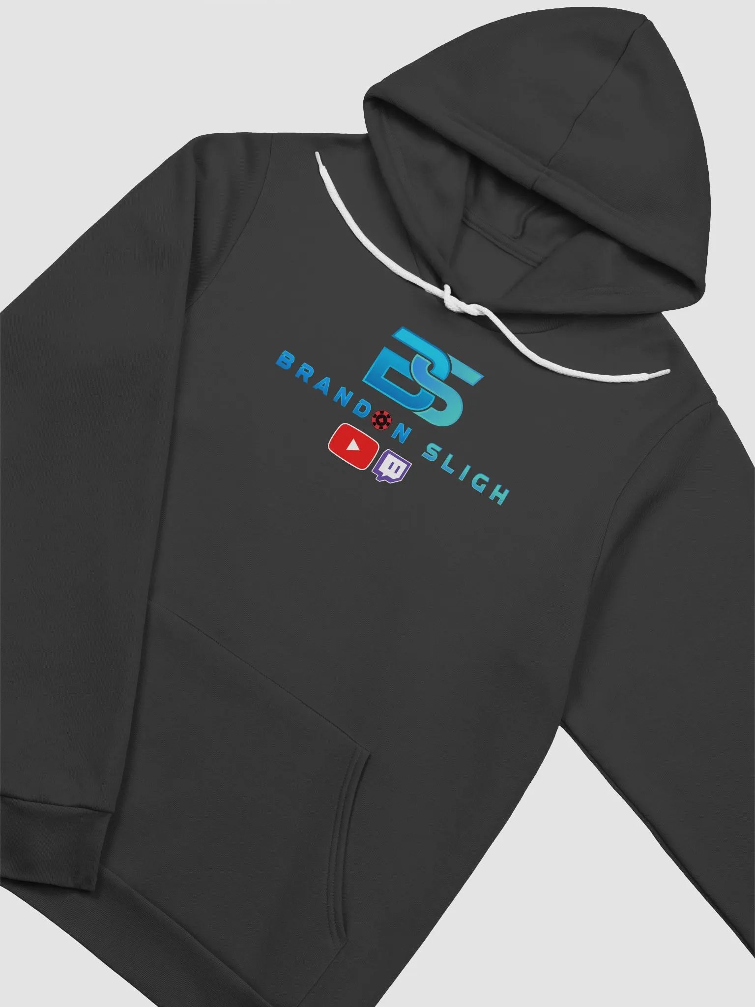 Brandon Sligh Official Logo + Socials Hoodie product image (5)
