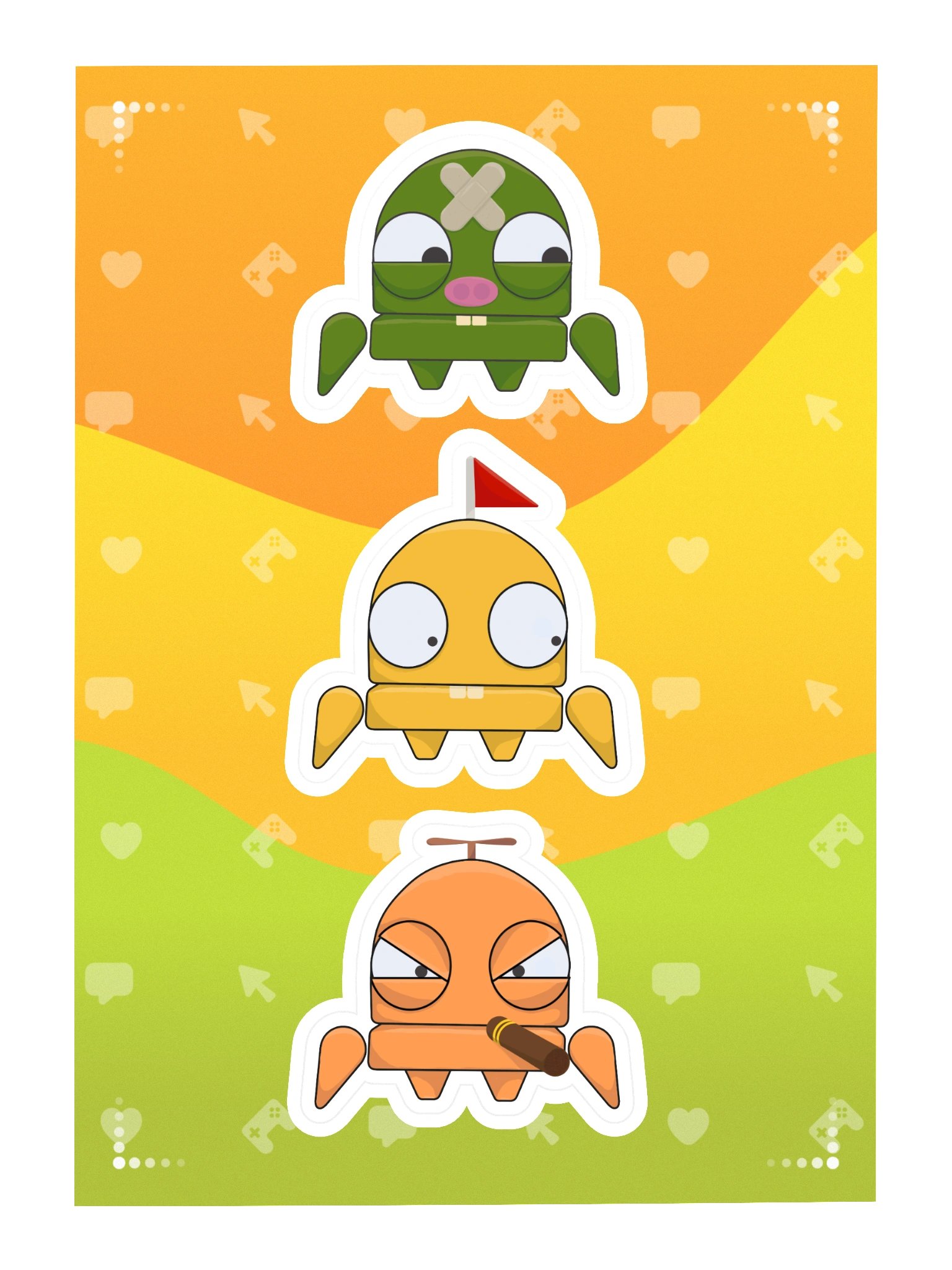 MAKbots Sticker Set product image (3)