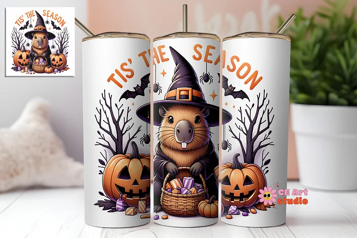 Tis' The Season Tumbler Wrap PNG product image (1)