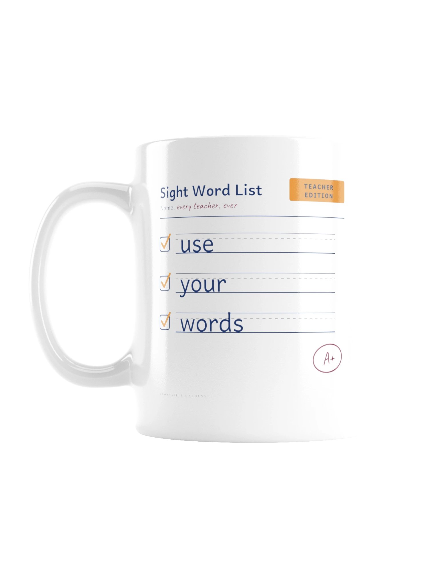 Use Your Words Teacher Mug product image (1)