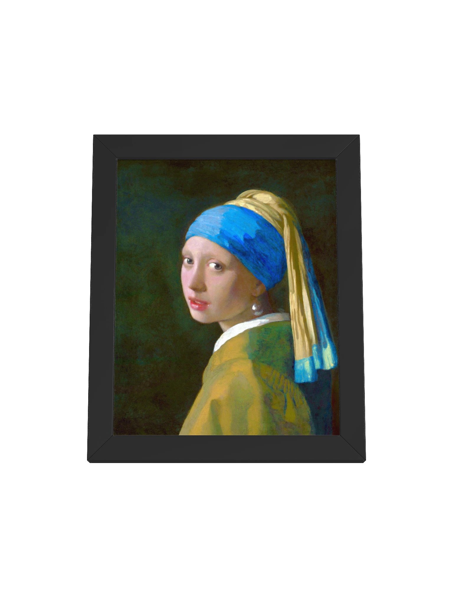 Girl with a Pearl Earring — Small Framed Matte Poster product image (5)