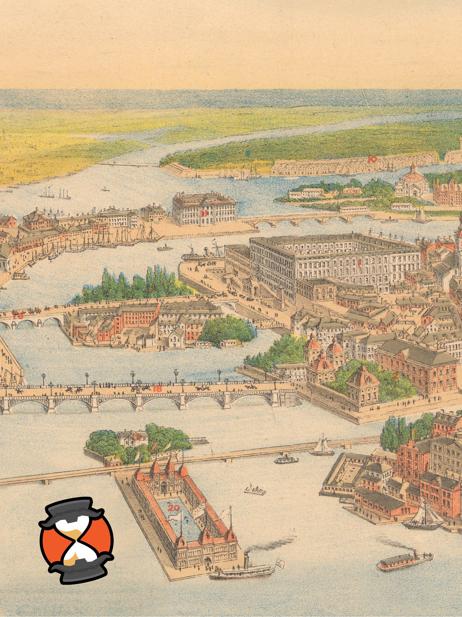 Stockholm 1901 (Framed Poster Print) product image (2)
