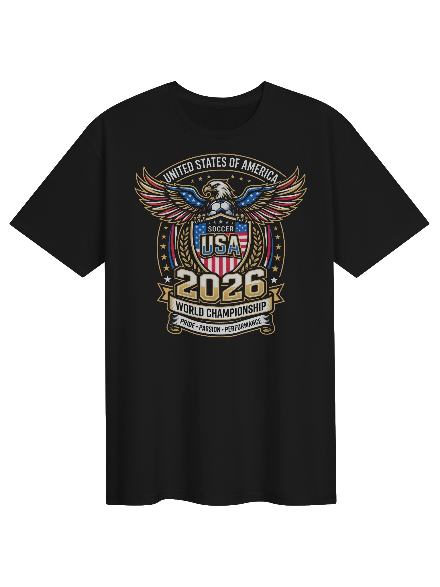 USA Championship Eagle World Cup 2026 Graphic Tee product image (1)