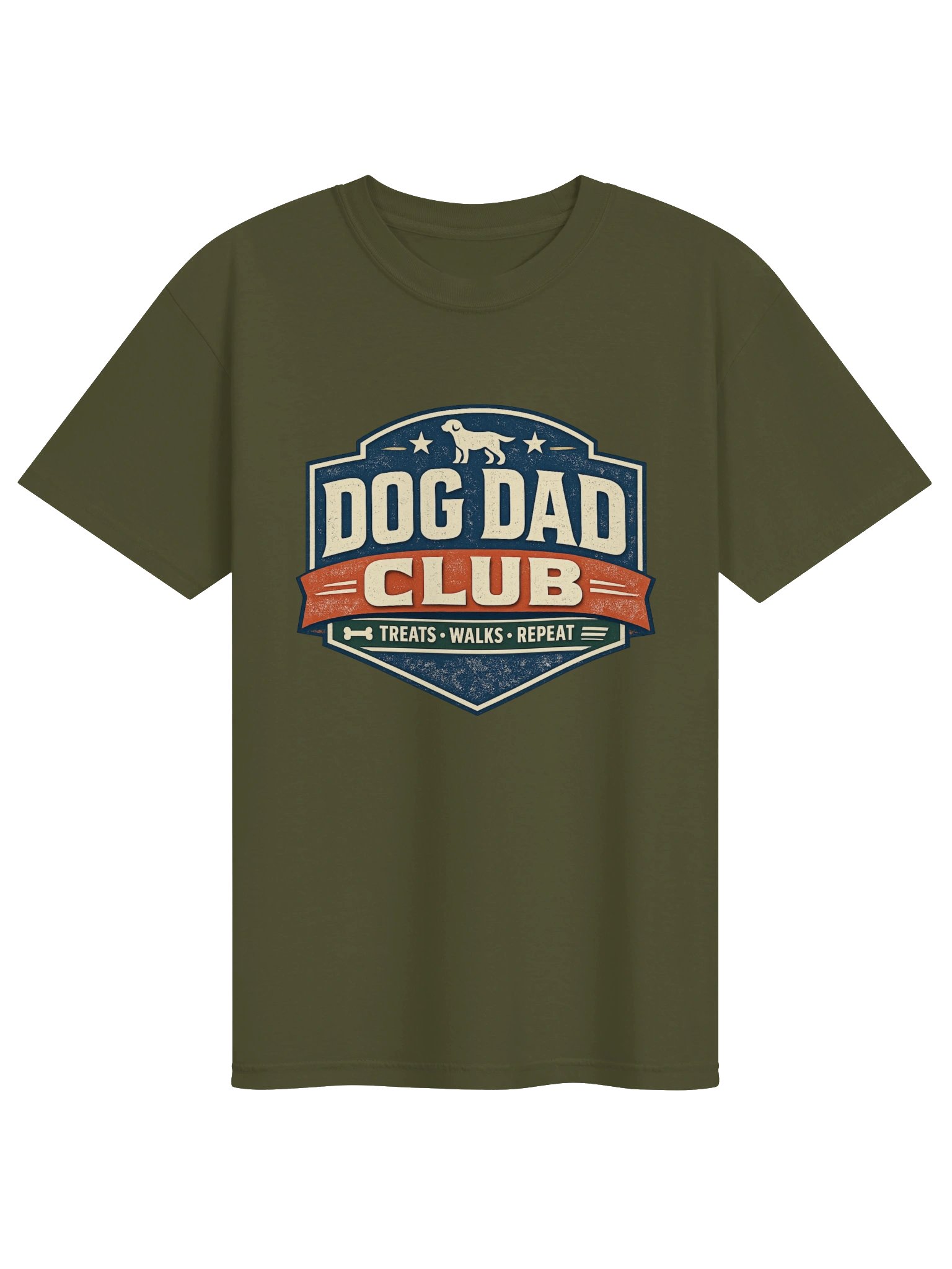 Dog Dad Club T-Shirt – Retro Dog Dad Shirt & Dog Lover Gift product image (2)