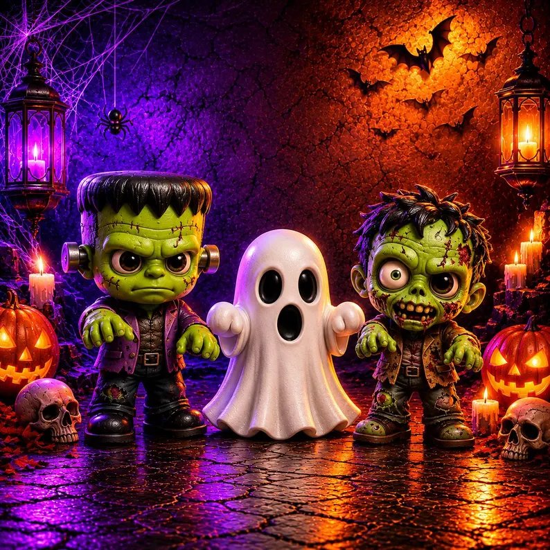 300 Halloween STL & 3MF Files Bundle product image (5)