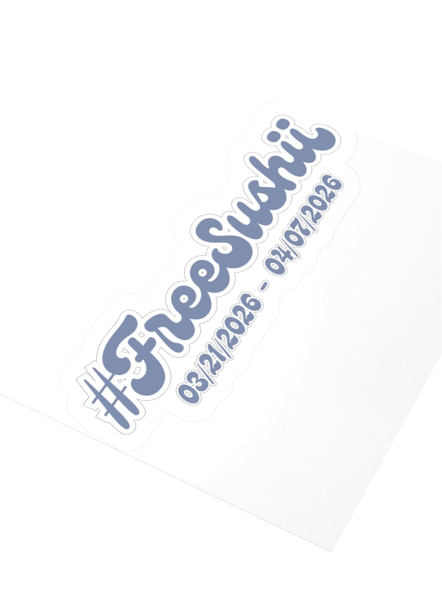 #FreeSushii Collection Sticker product image (7)