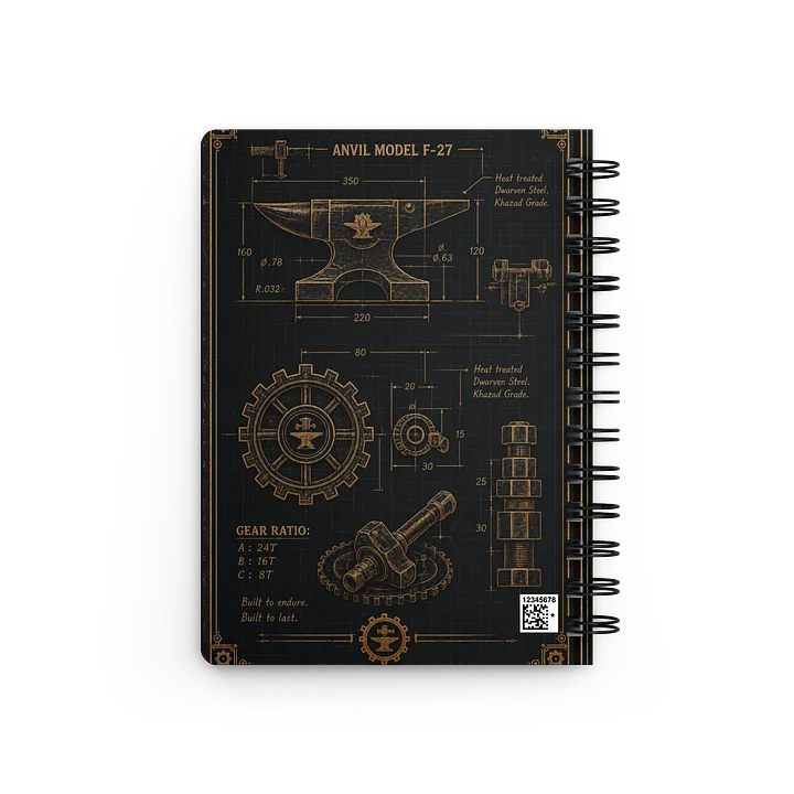 Forged Differently, Built to Last | FixxerTV Engineering Notebook product image (2)
