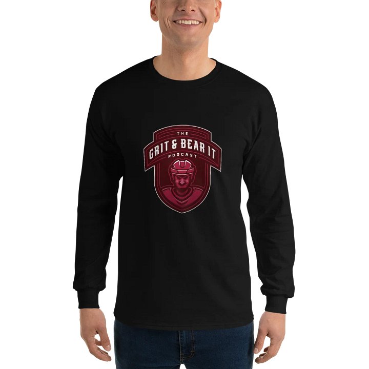 Grit & Bear It Logo Long Sleeve Tee product image (1)
