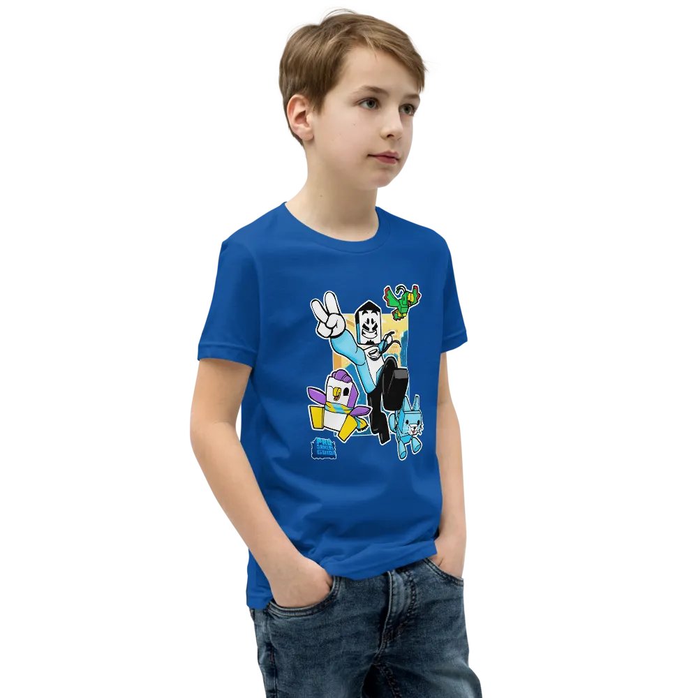 "Press Start!" Pro Gamer's Guide T-Shirt for Kids product image (2)
