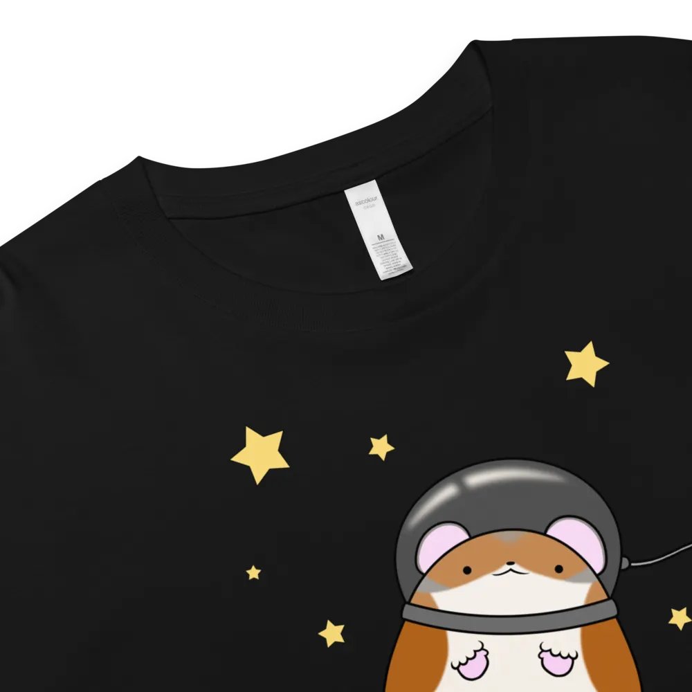 Space Hamster Premium Crop Tee product image (2)