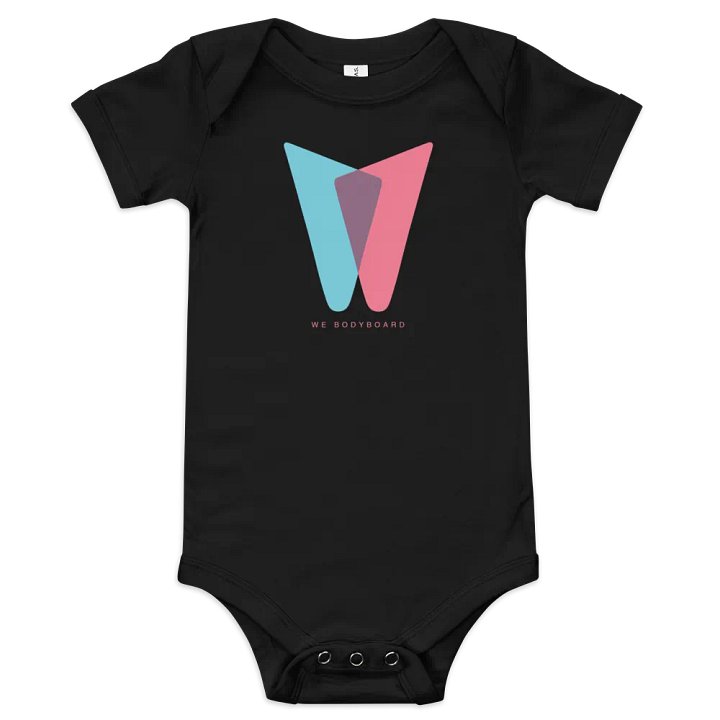 We Bodyboard CLassic Logo // Baby Bodysuit product image (1)