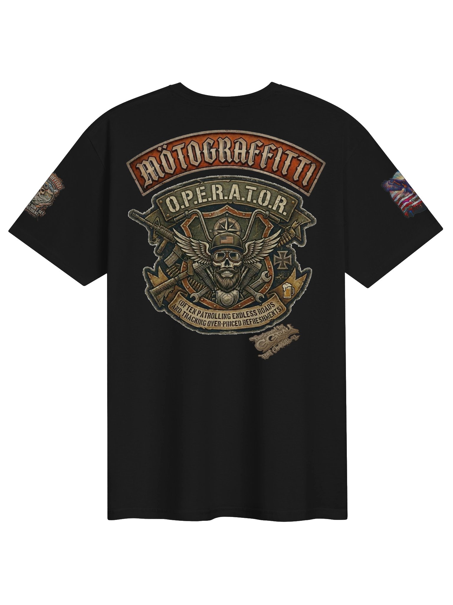 MötoGraffitti O.P.E.R.A.T.O.R. T-Shirt product image (7)