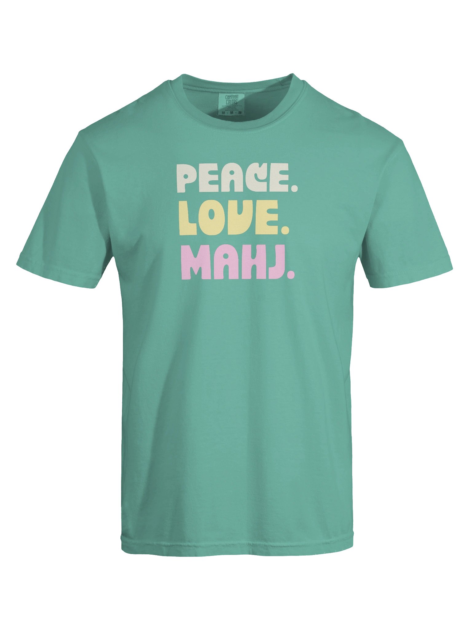 Peace Love MAHJ Comfort Colors Tee product image (9)
