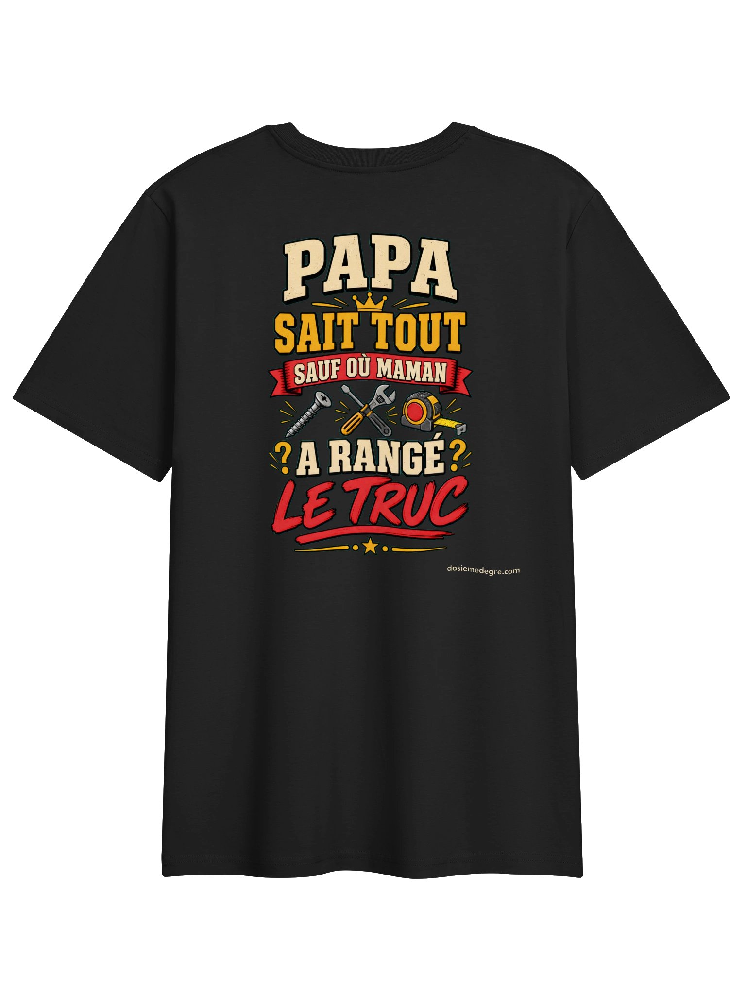 T-shirt Papa sait tout – Cadeau humoristique pour papa product image (1)