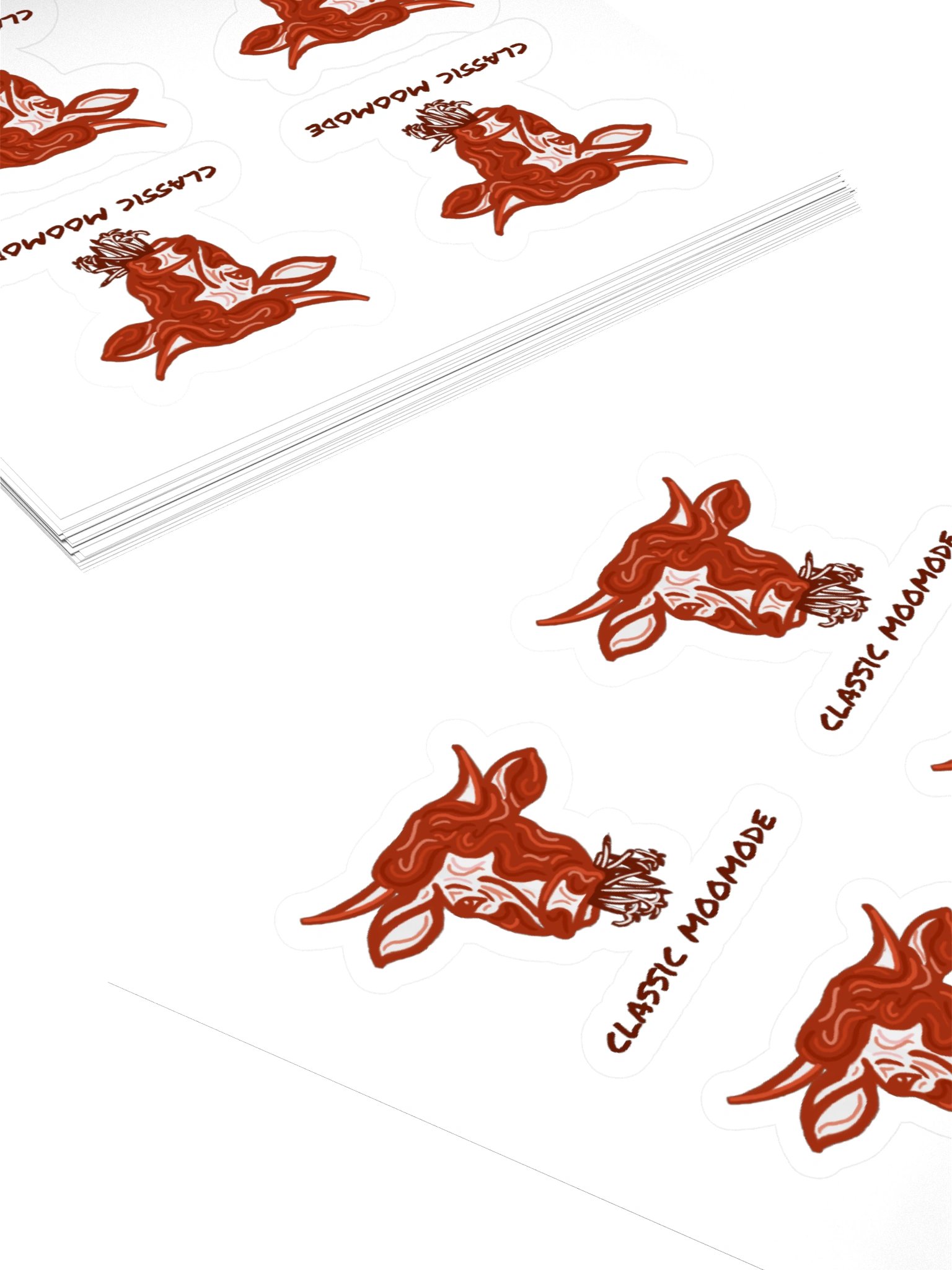 Classic MooMode - Sticker (small) product image (4)