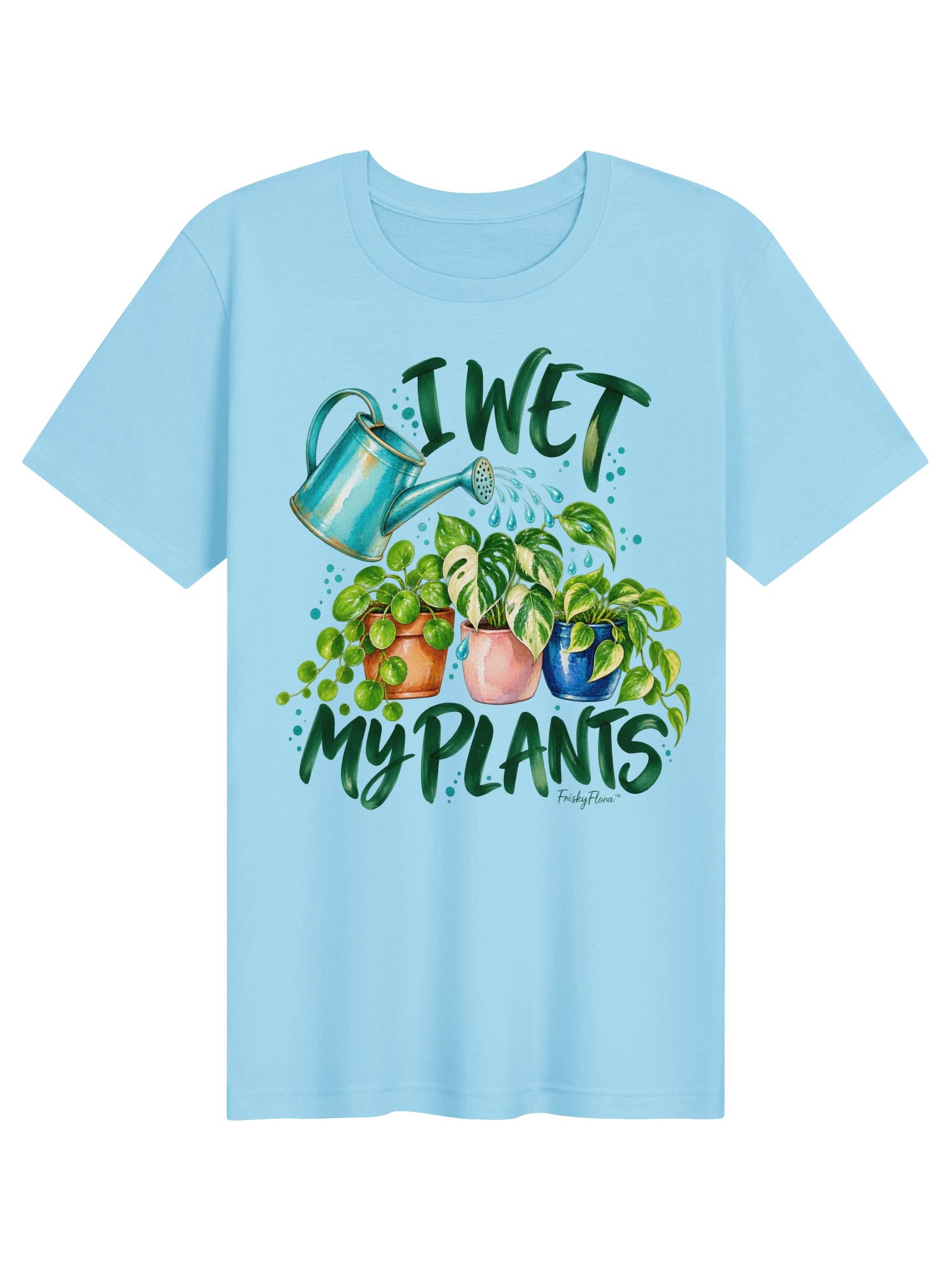 I Wet My Plants Funny Plant Lover Tee product image (2)