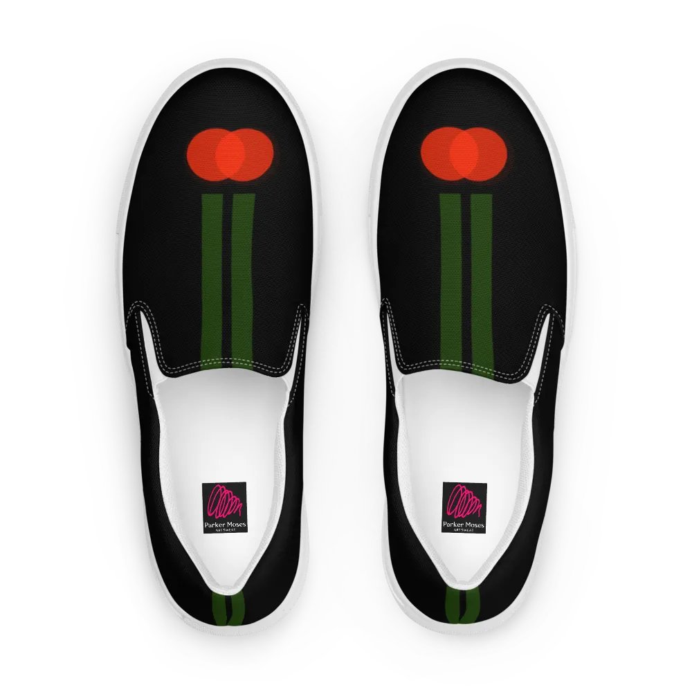 Scarlet Flowers | Slip On Canvas Shoes product image (1)