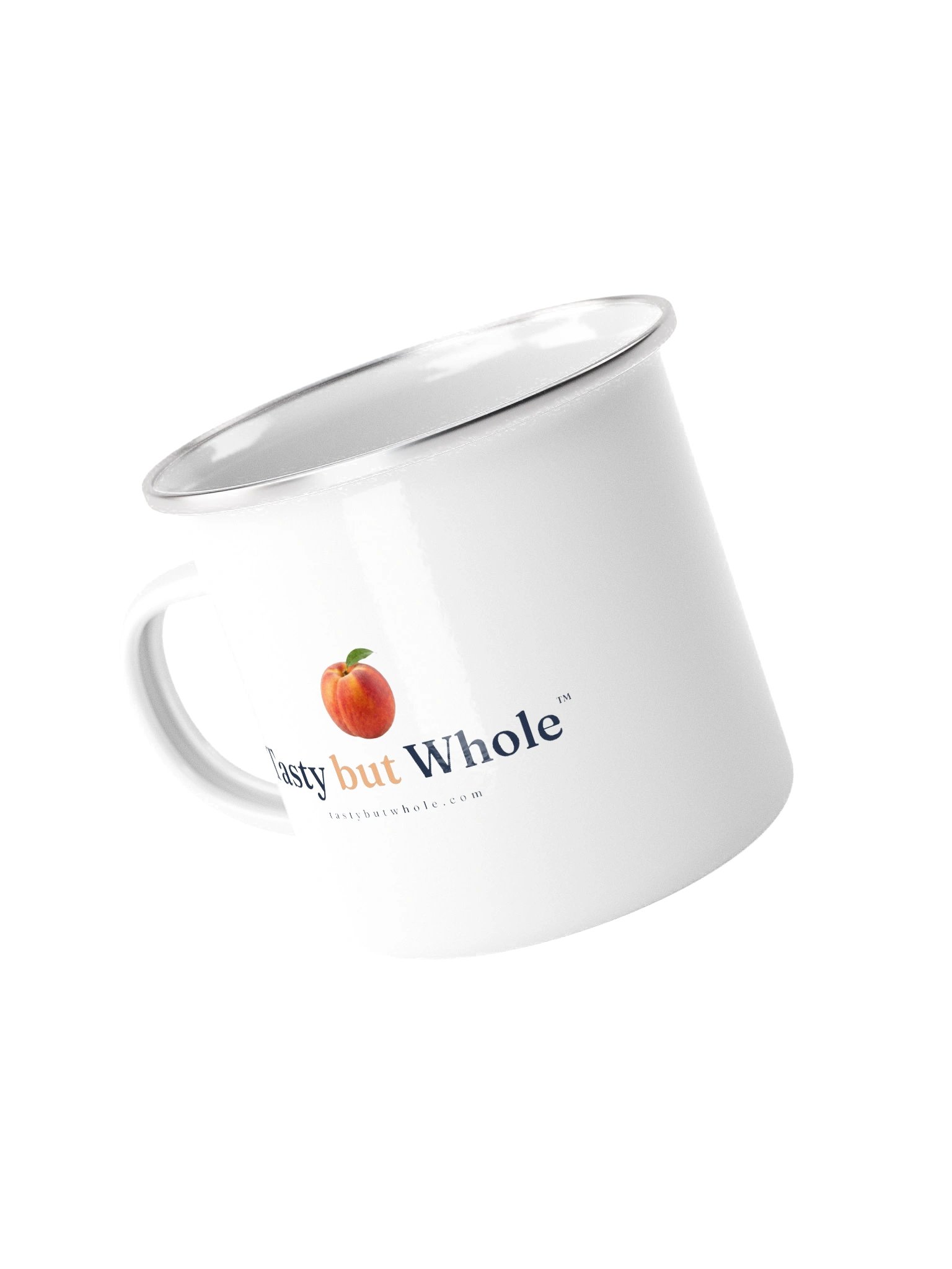 Drink the Whole Thing Enamel Mug product image (4)