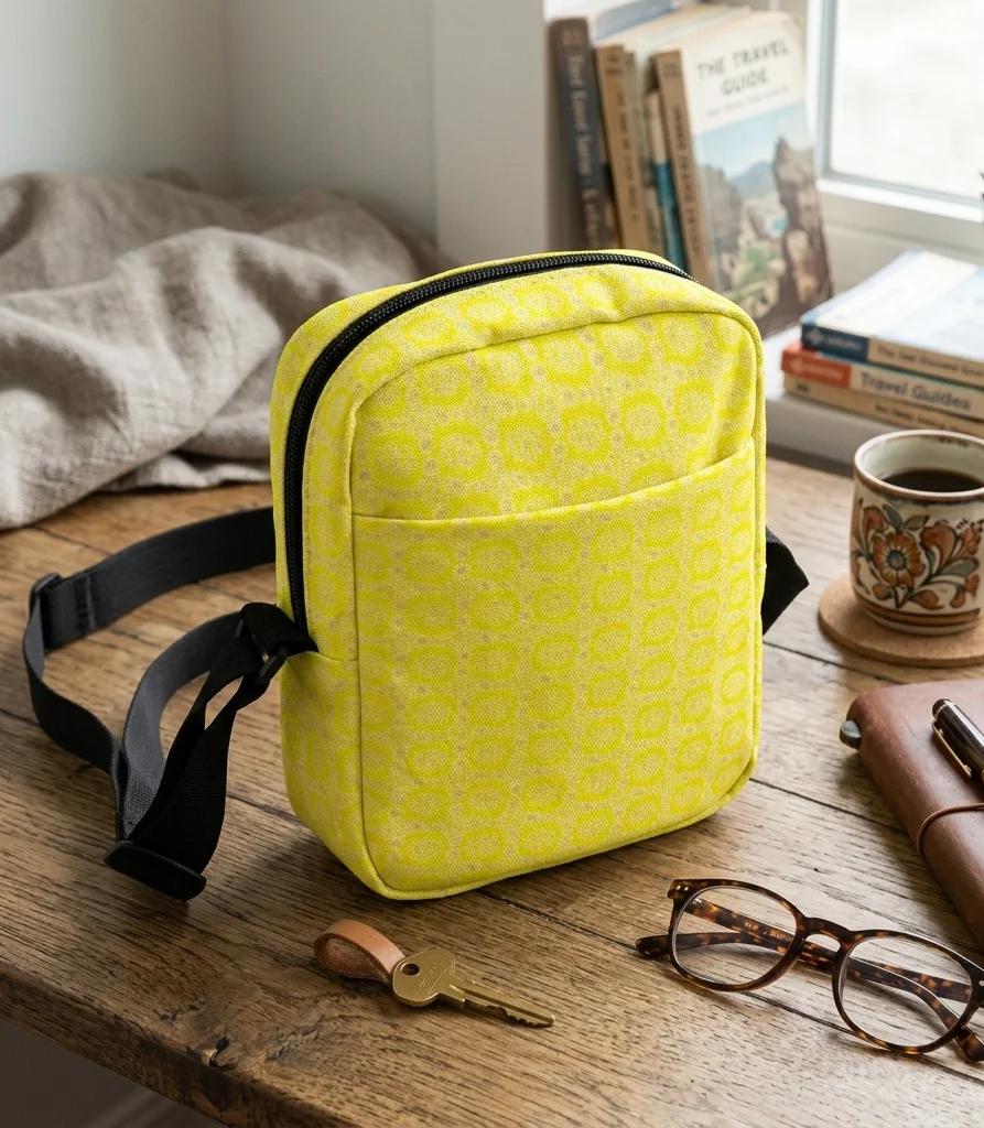 Citron Circle– Utility Crossbody Bag product image (1)