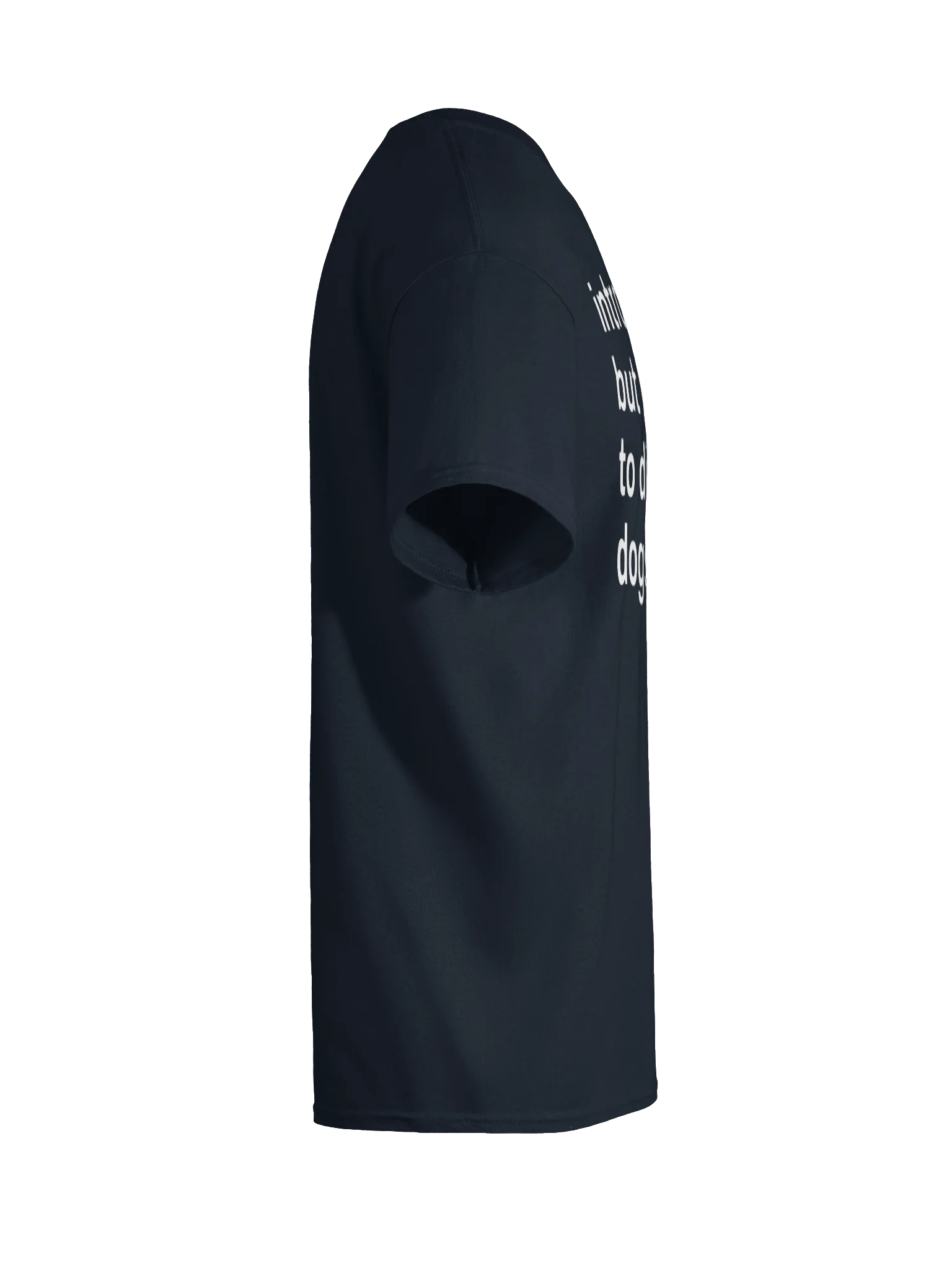 introverted but willing to discuss dogs. Unisex Shirt product image (116)