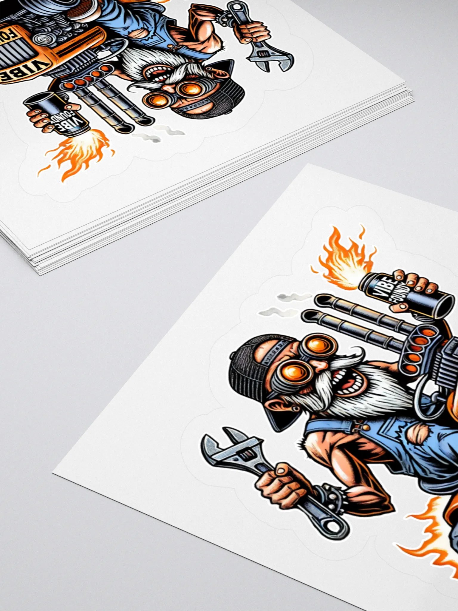 VIBE FOUNDRY – REDNECK BOOST STICKER product image (11)